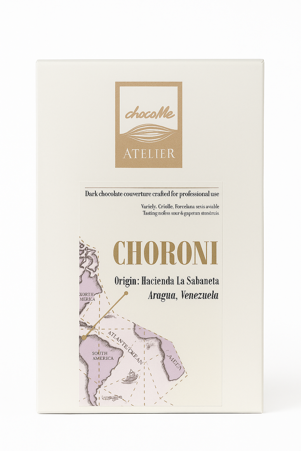 Tavoletta Maxi Bean to Bar Choroni 72% (1Kg)