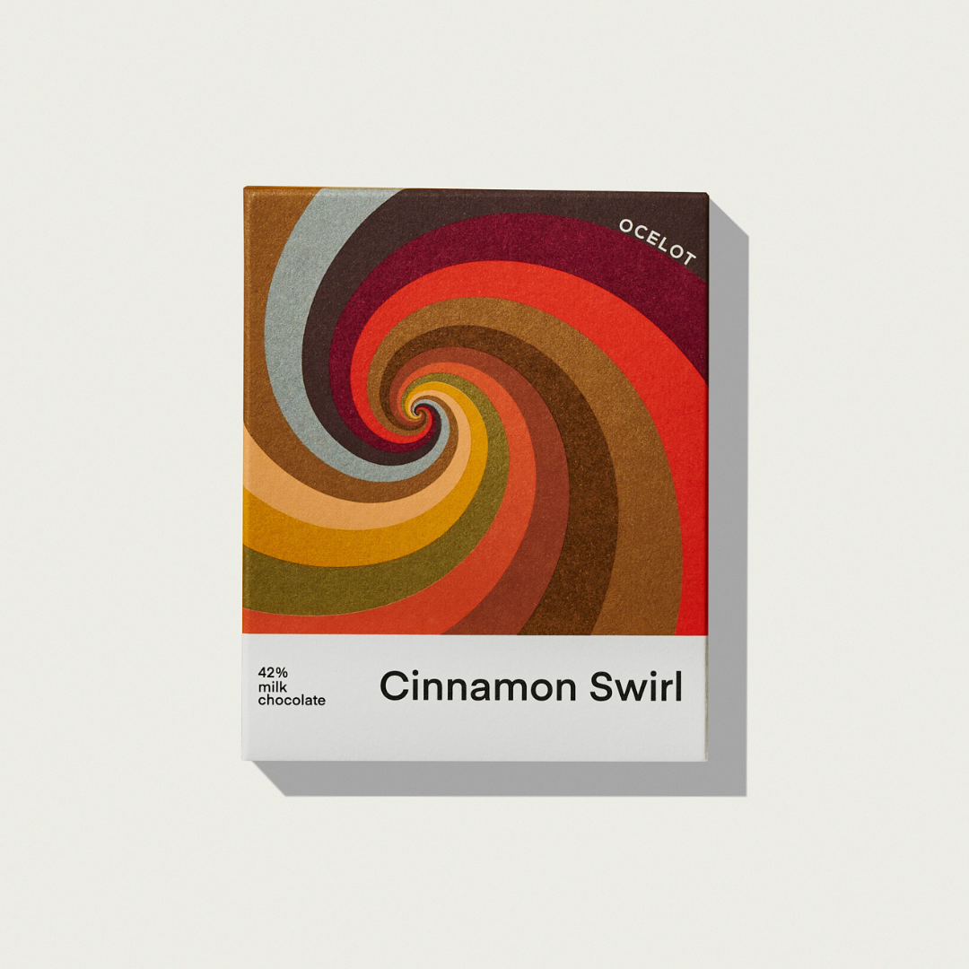 Ocelot Cinnamon Swirl Milk Chocolate